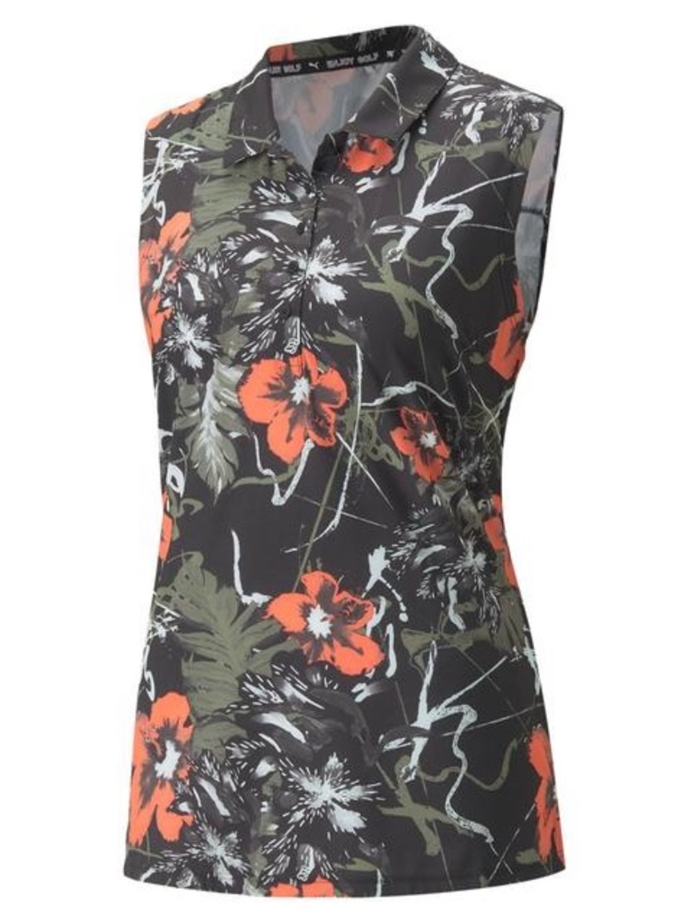 NWT PUMA Nassau Sleeveless Golf Polo - Size L